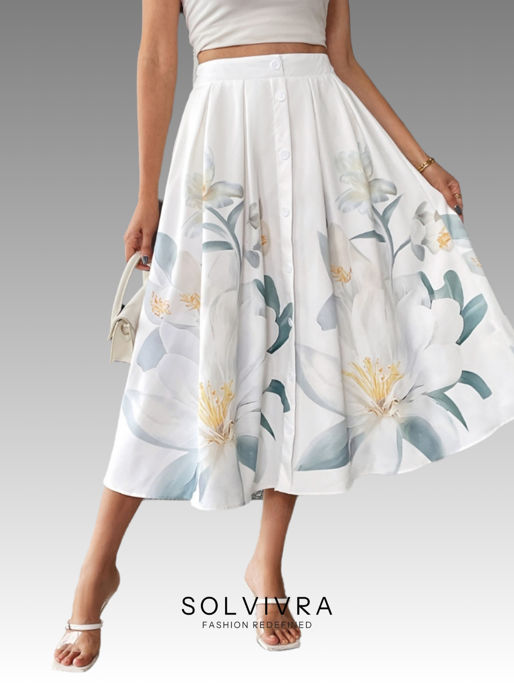 Solvivra Lily Breeze Midi Skirt