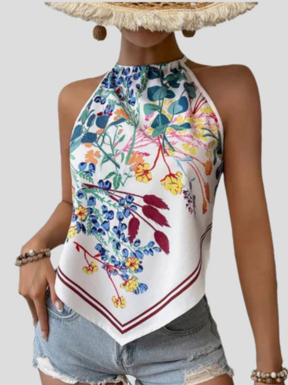Solvivra Notch & Style Sleeveless Tank Top