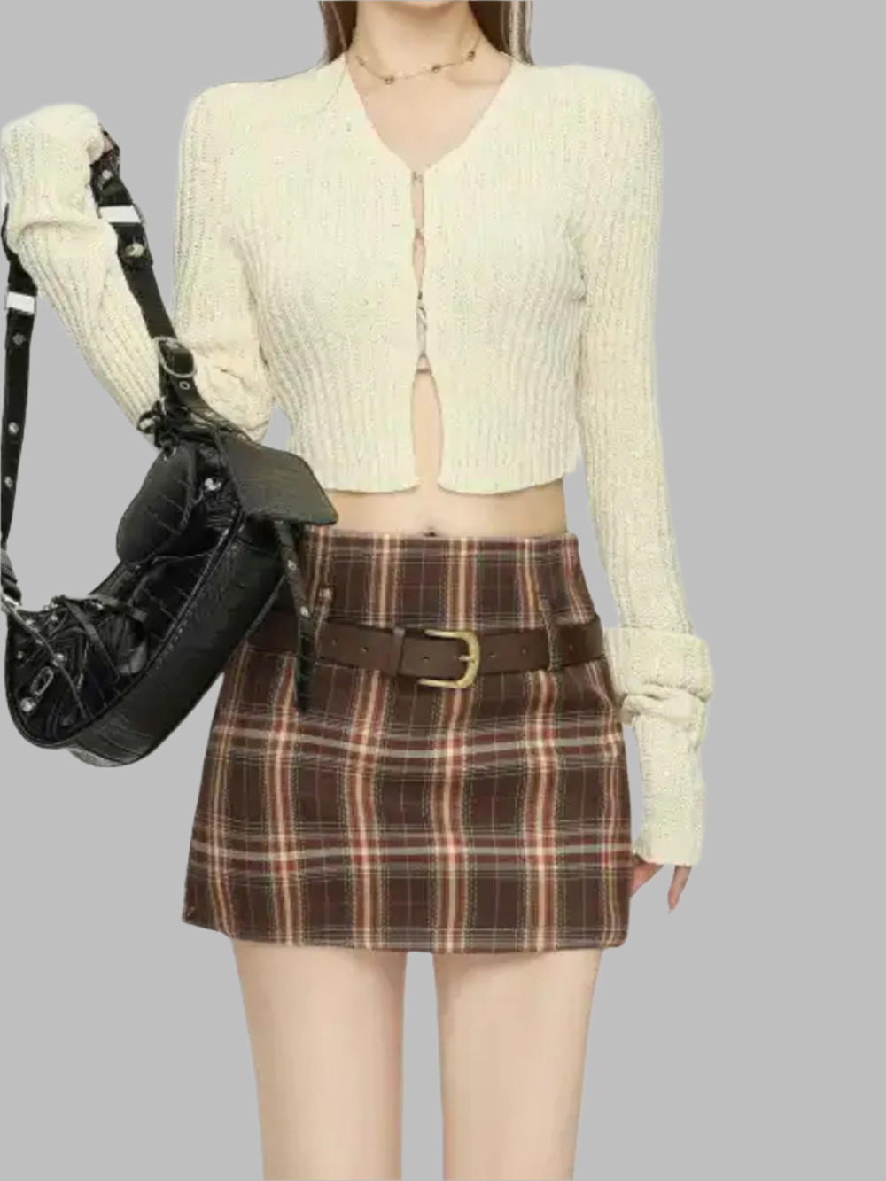Solvivra Plaidform Retro Skirt