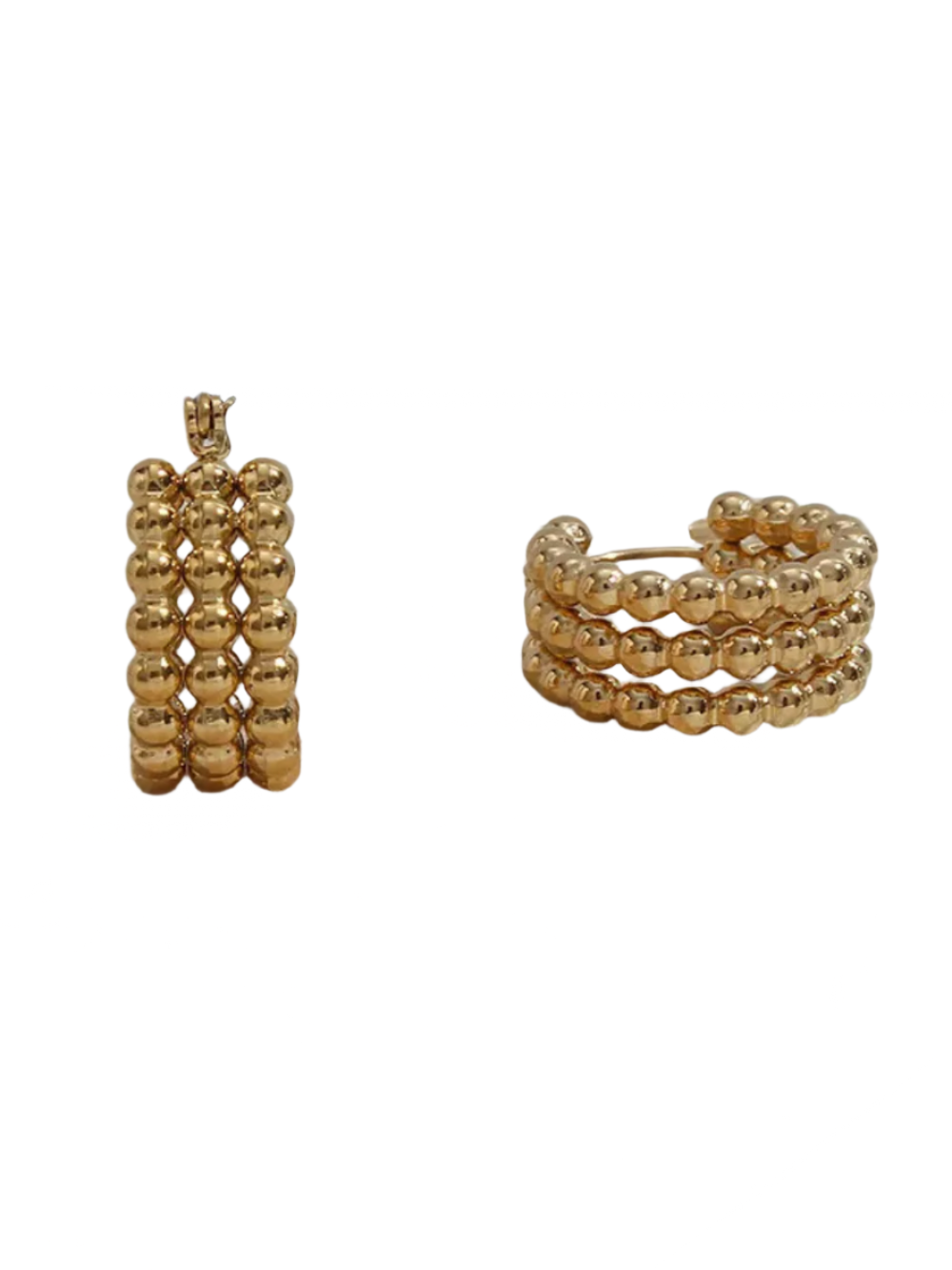 Solvivra Golden Dream Hoop Earrings