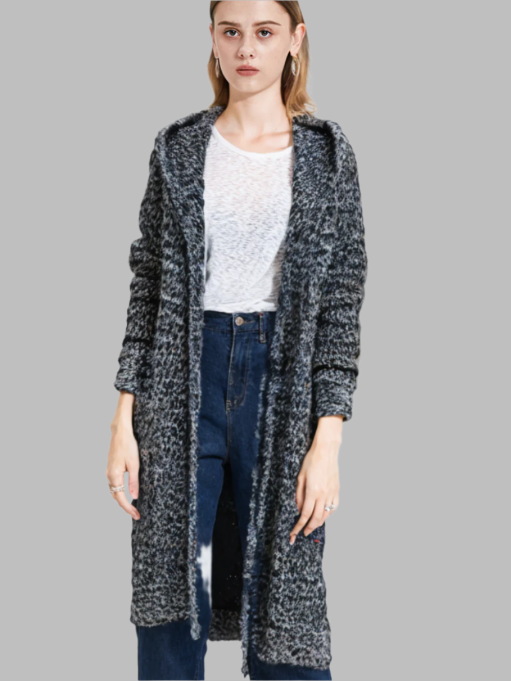 Solvivra Soft Twilight Loose Cardigan