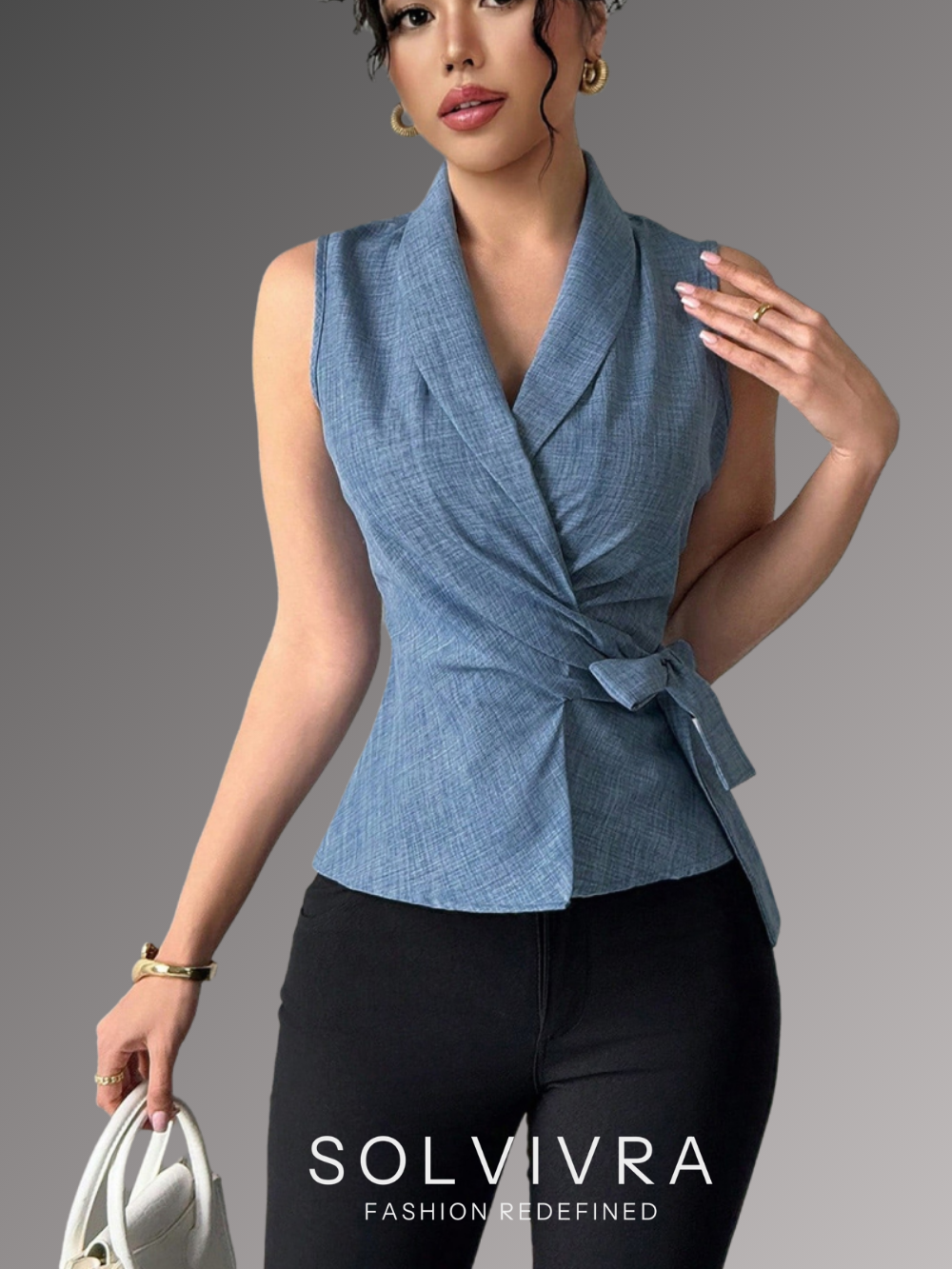 Solvivra Knot Your Average Top