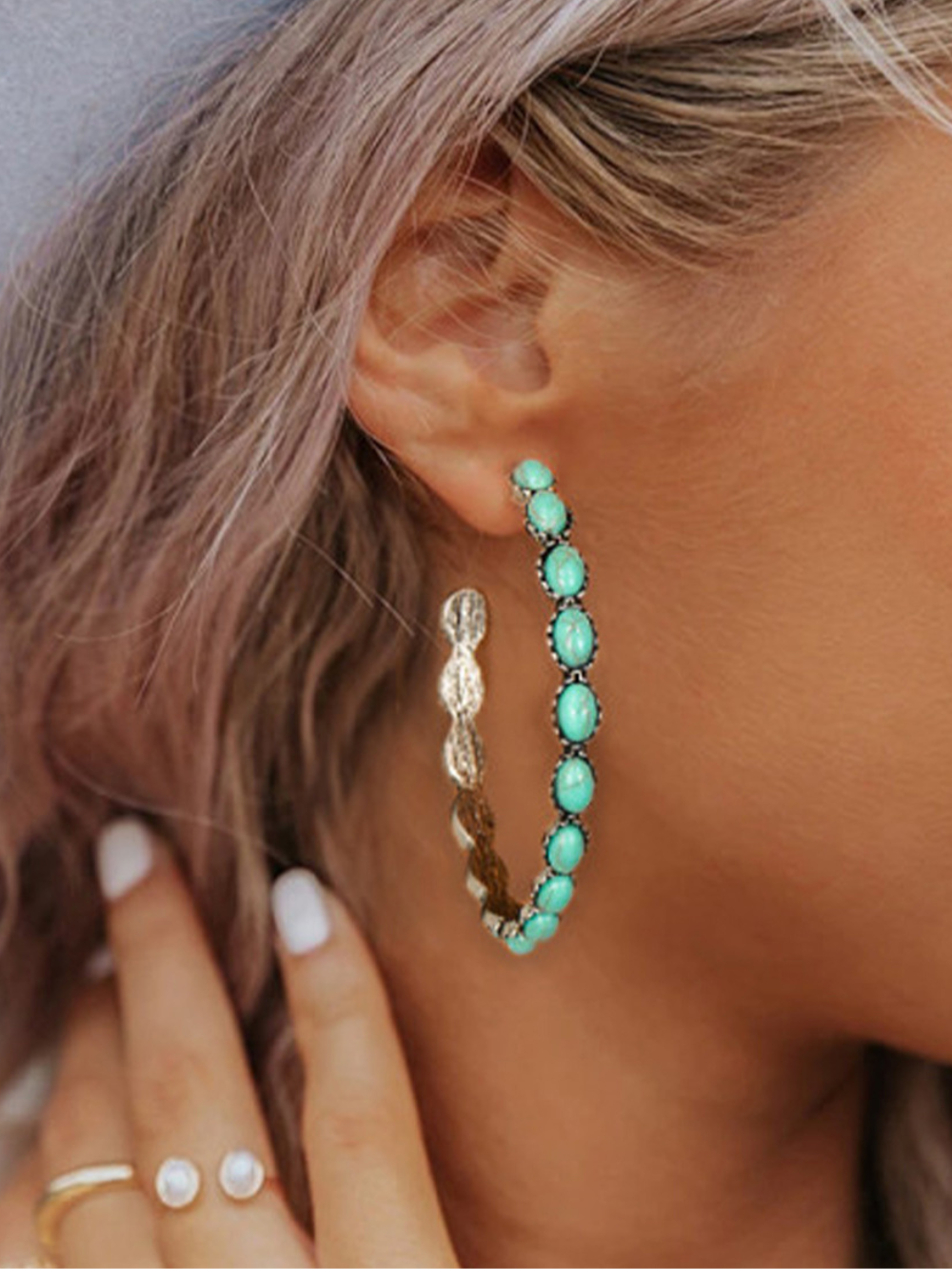 Solvivra Vintage Orbit Earrings