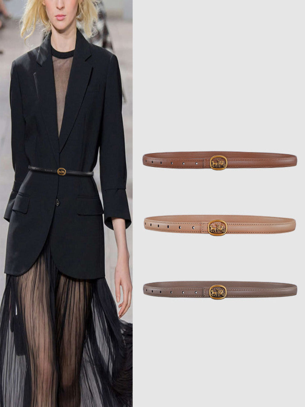 Solvivra Bound & Bold Ladies Vintage Belt
