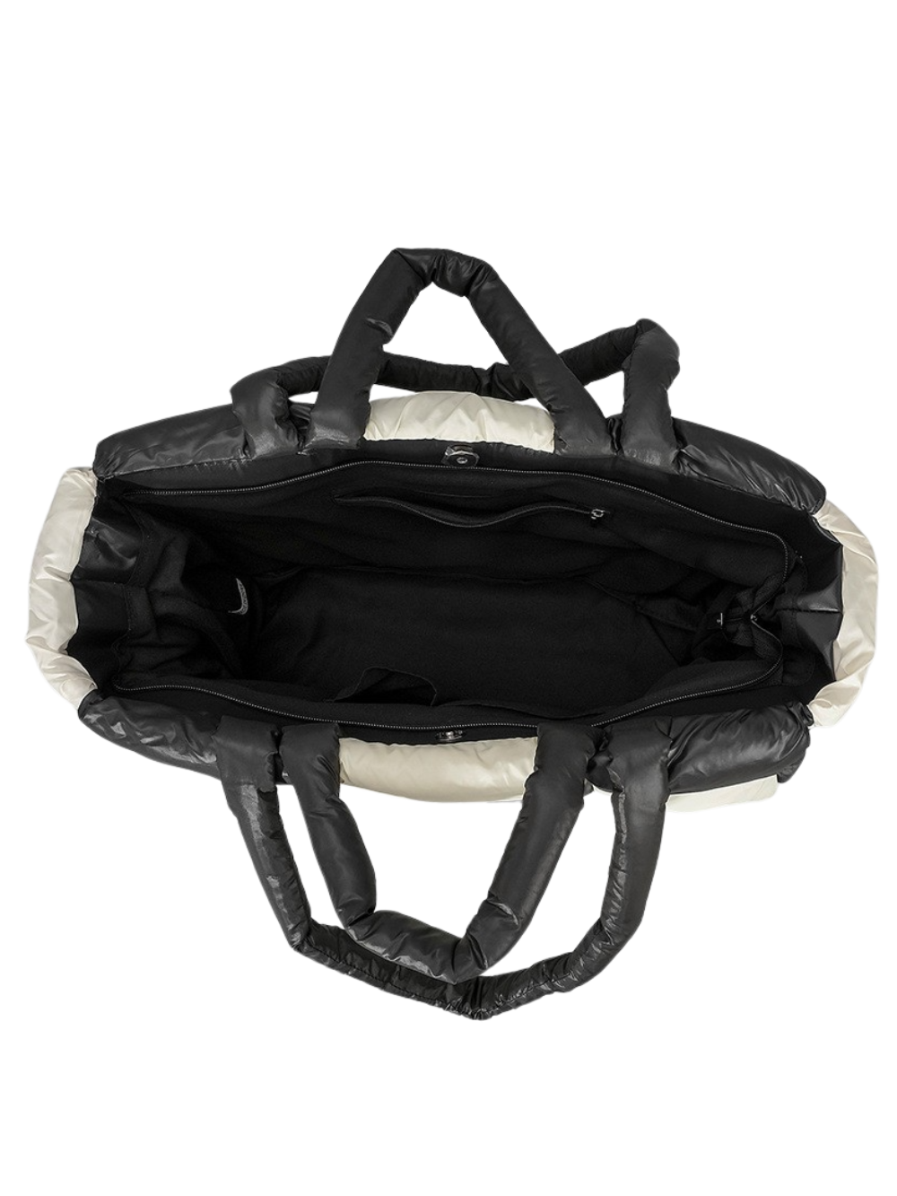 Solvivra Plush Grid Shoulder Bag