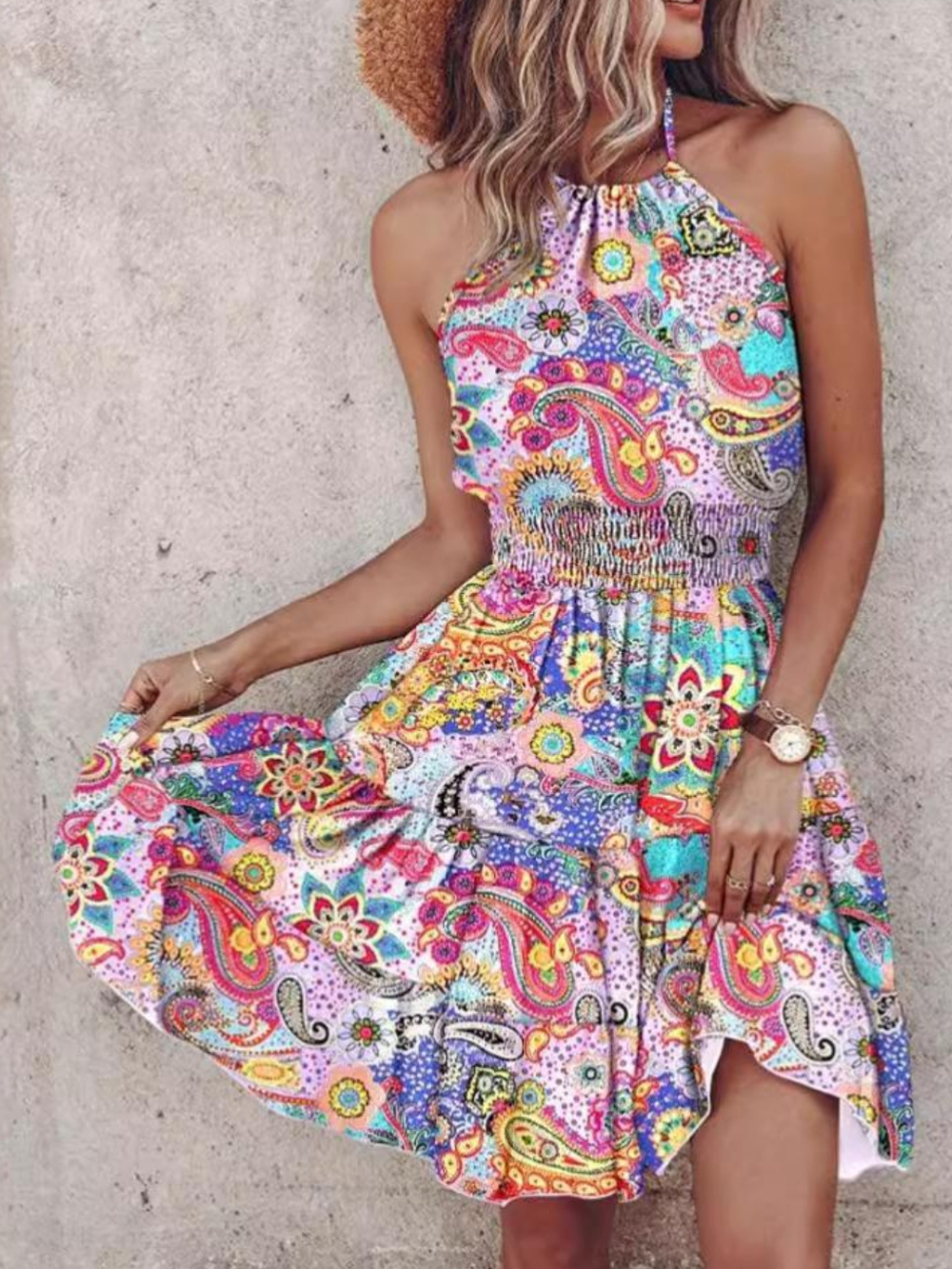 Solvivra Viva Paisley Summer Dress