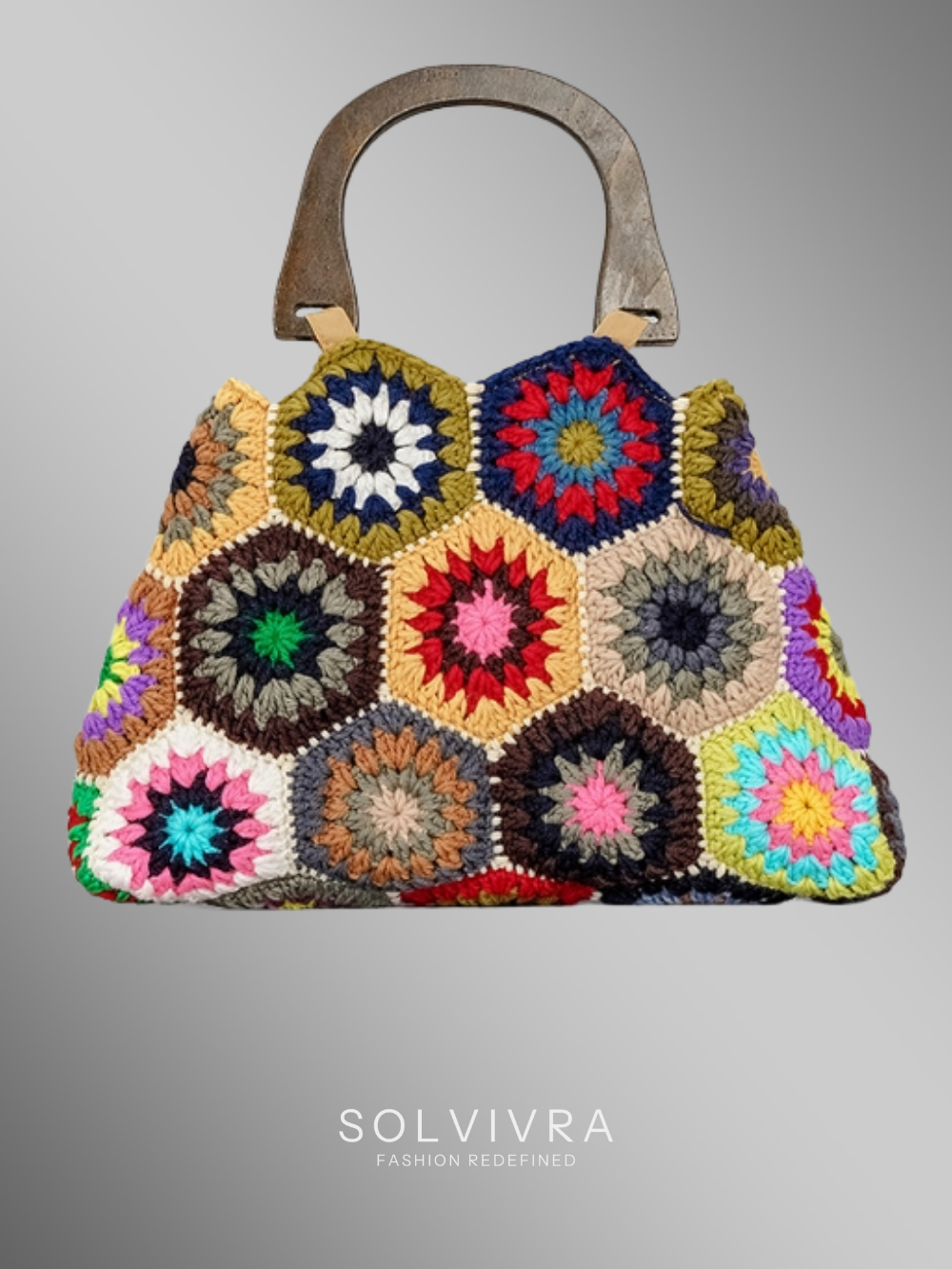 Solvivra Retro Weave Garden Tote
