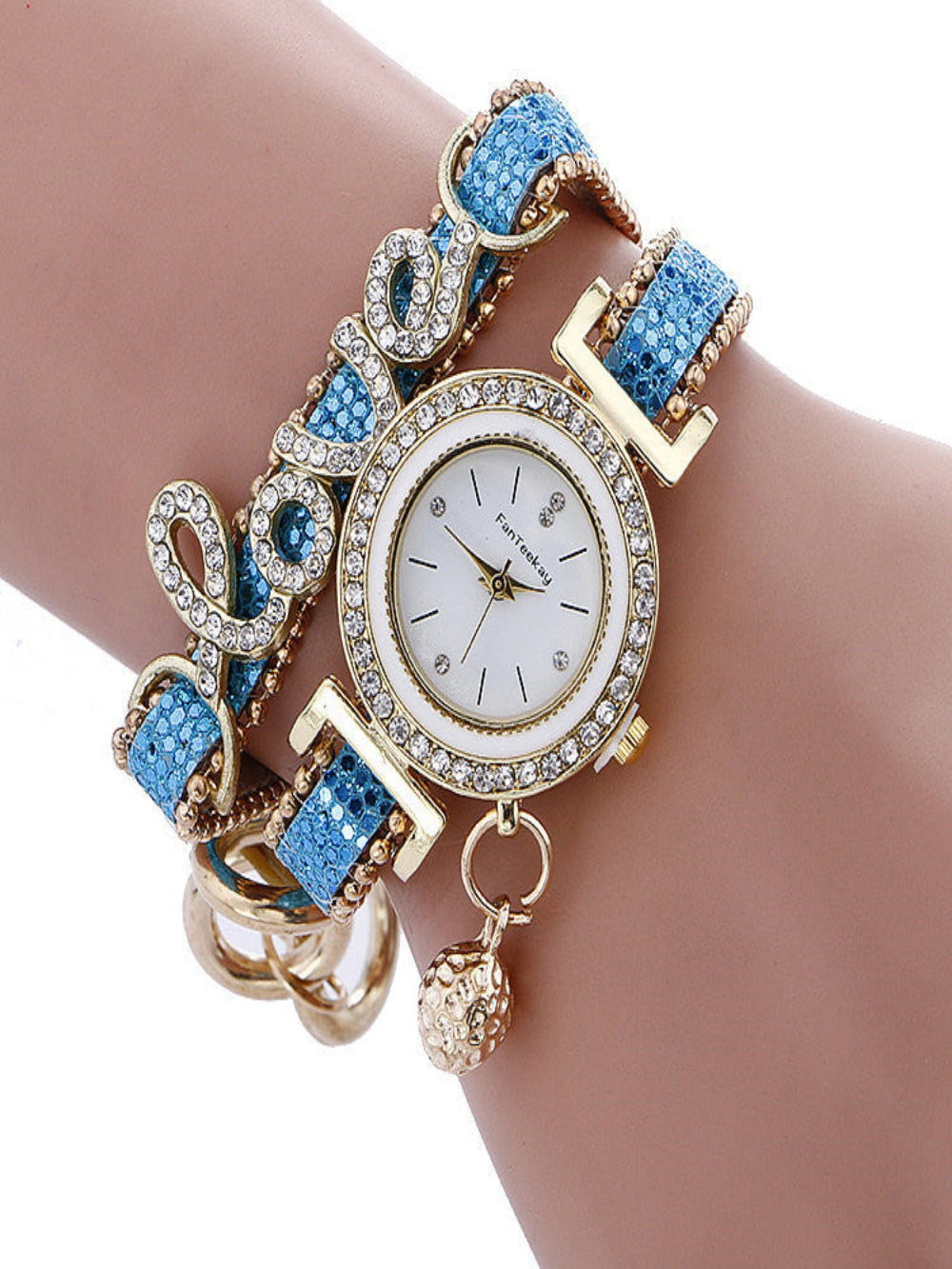 Solvivra Chained to Love Bracelet Watch