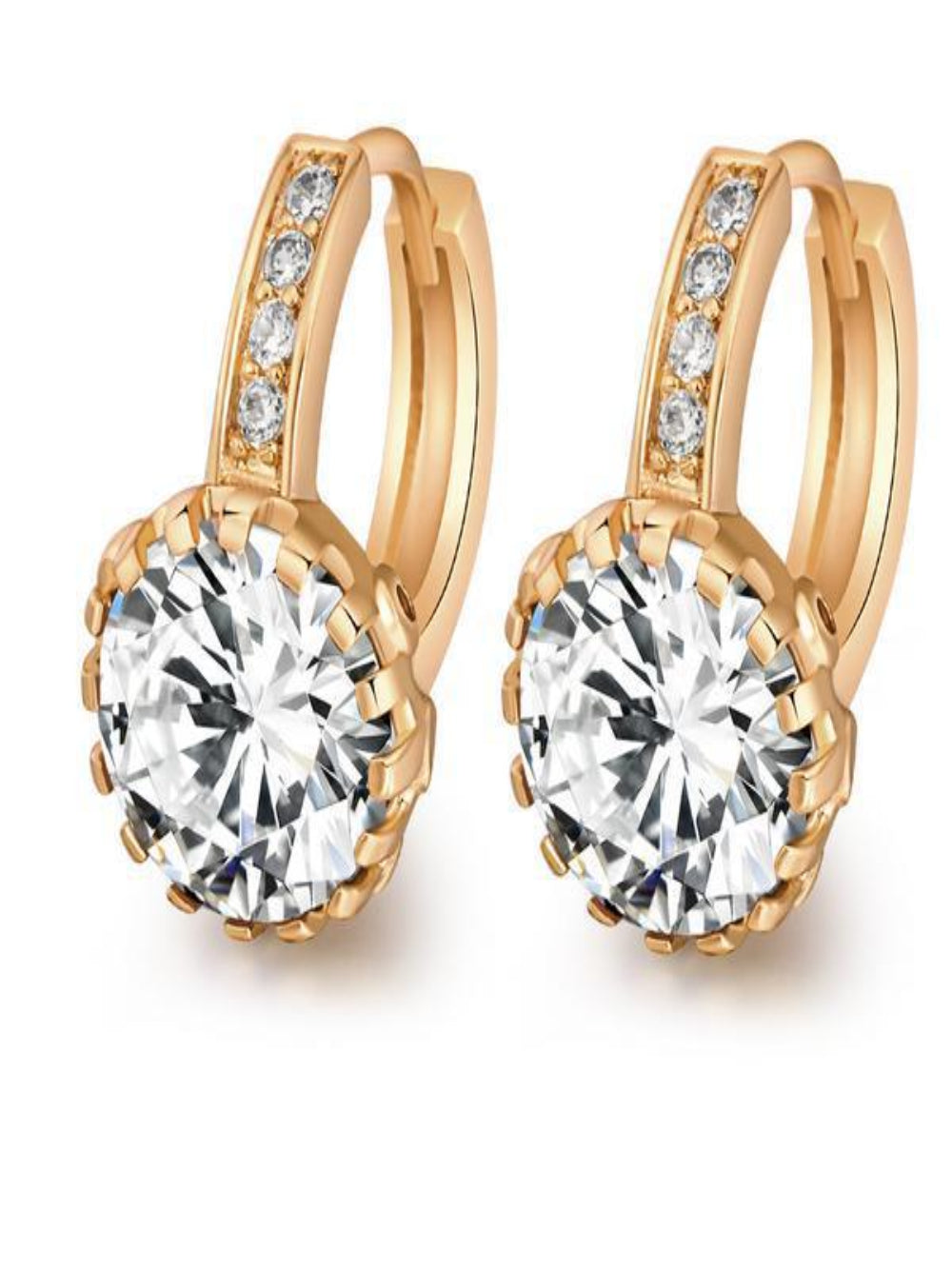 Solvivra Twilight Zirconia Earrings