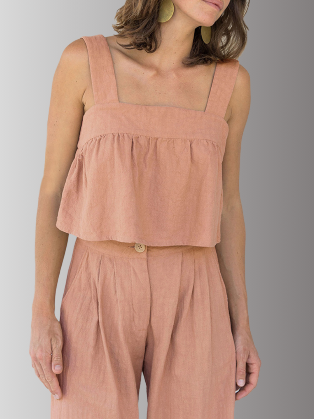 Solvivra Fresh Frame Wide Strap and Pants Set