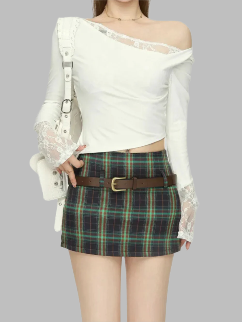 Solvivra Plaidform Retro Skirt
