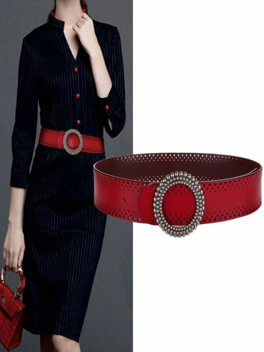 Solvivra Loopless Luxe Ladies Belt