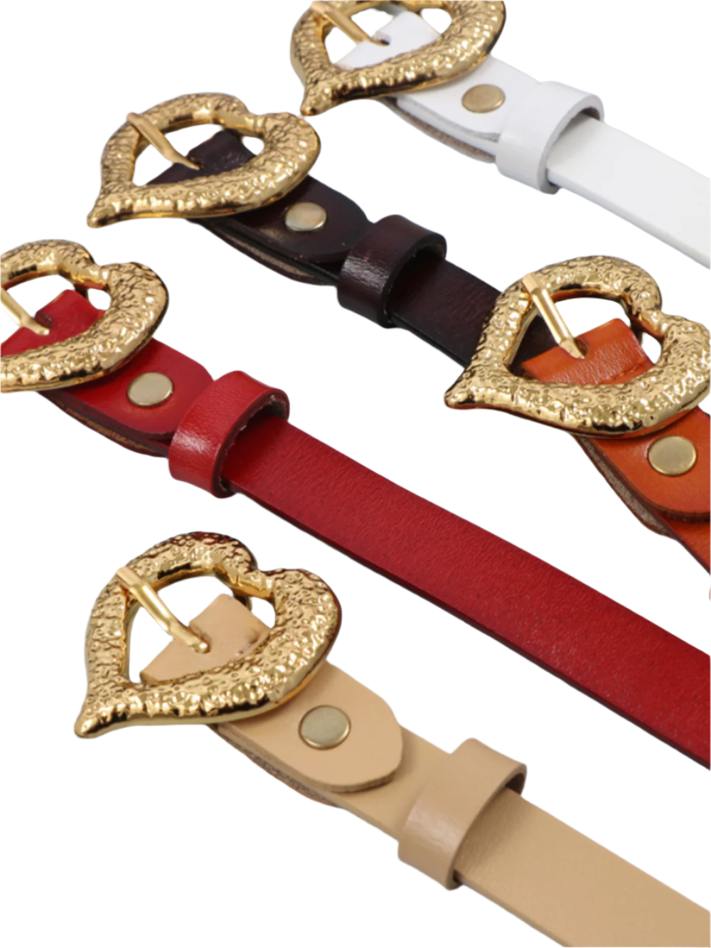 Solvivra LoveLock Cowhide Leather Belt