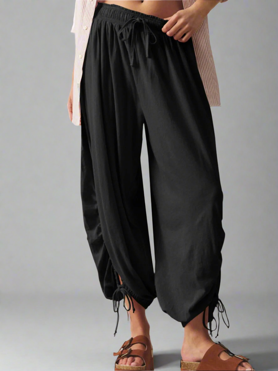 Solvivra Slip Snatch Drawstring Pants
