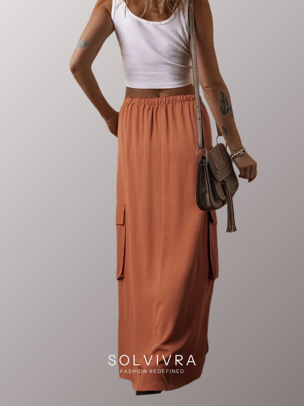 Solvivra Biscotti Belle Drawstring Skirt