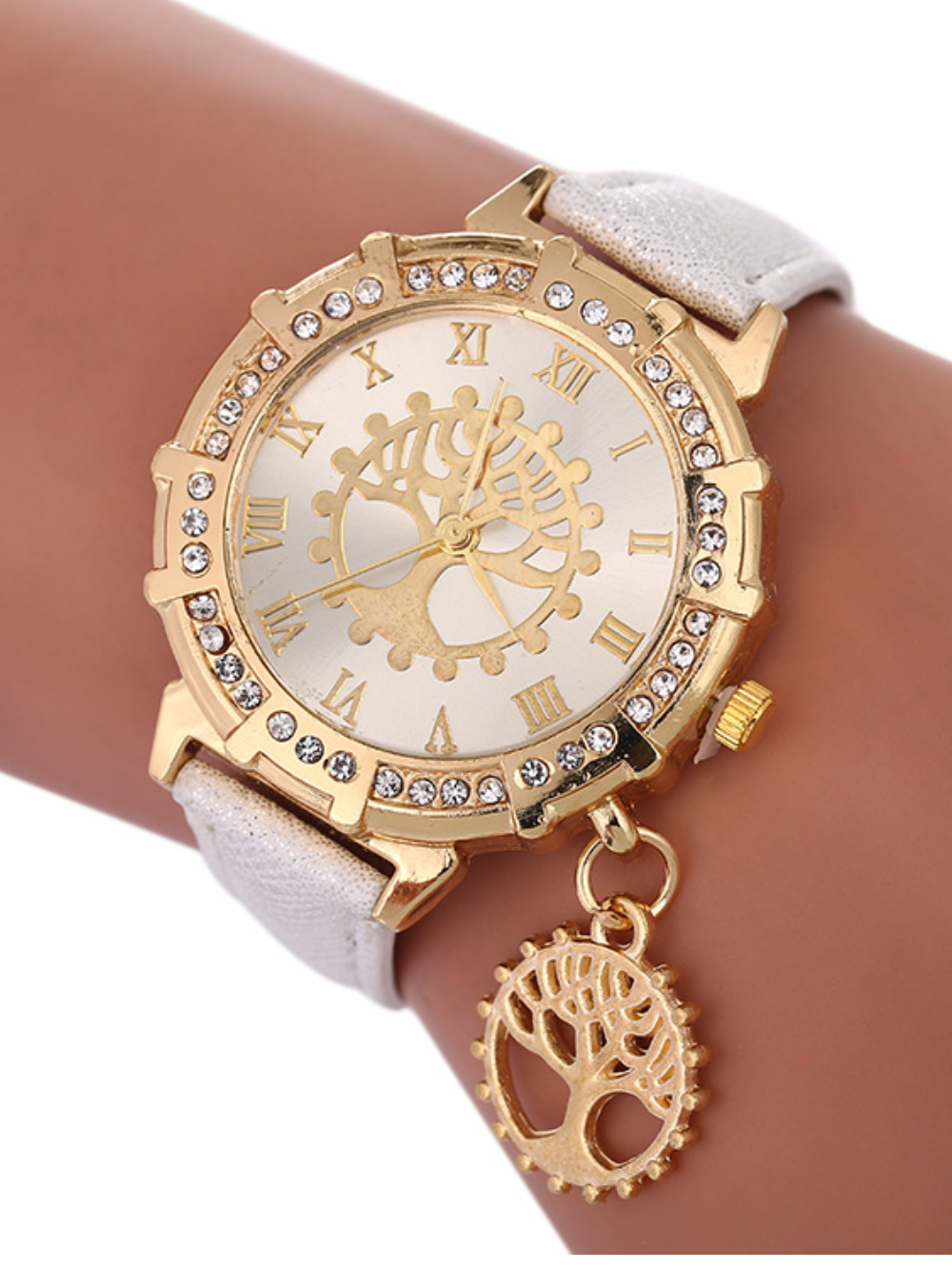 Solvivra Tree of Time Ladies Watch
