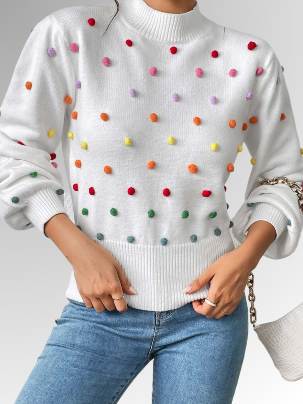 Solvivra Playful Puff  Sweater