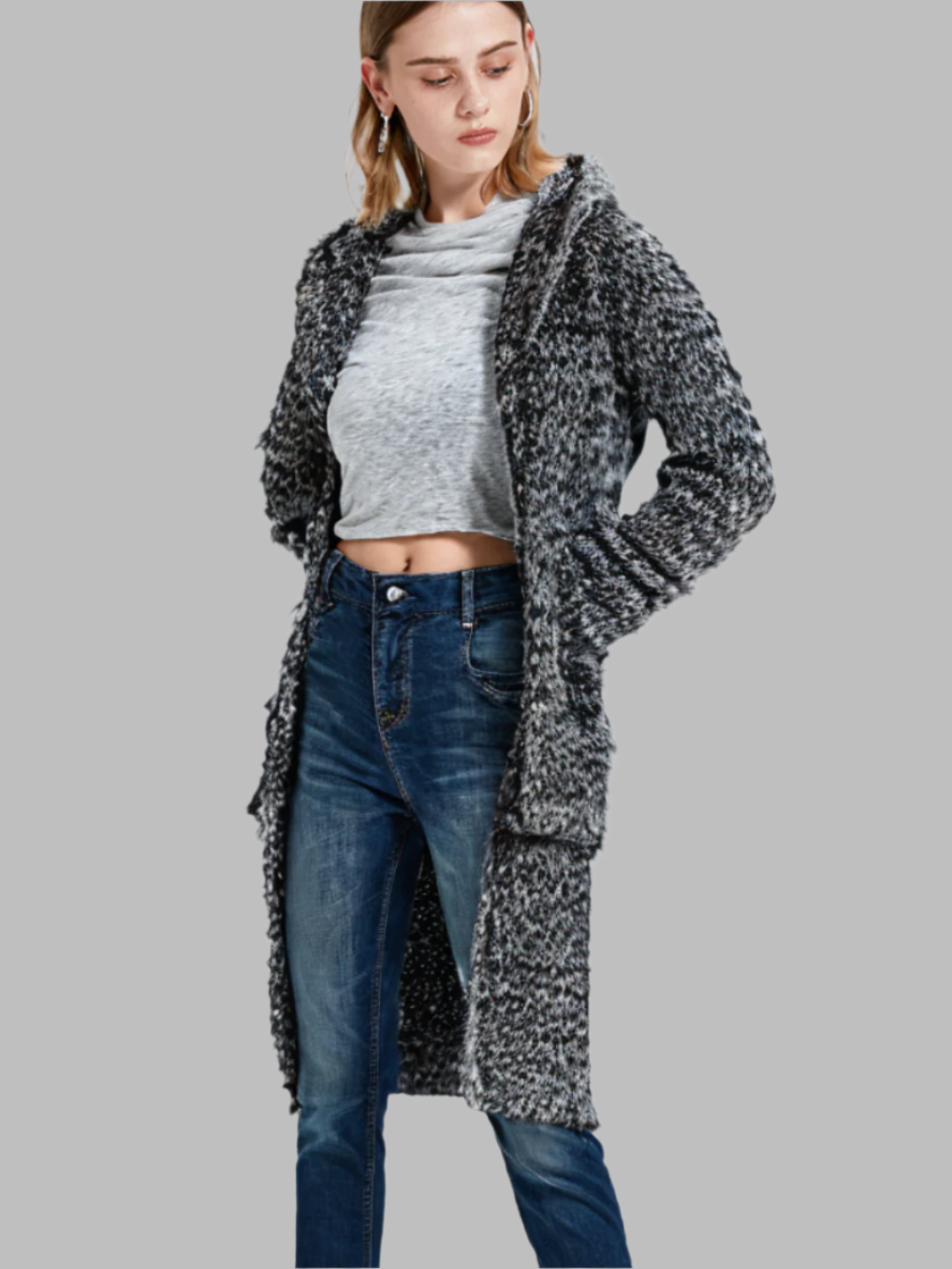 Solvivra Soft Twilight Loose Cardigan