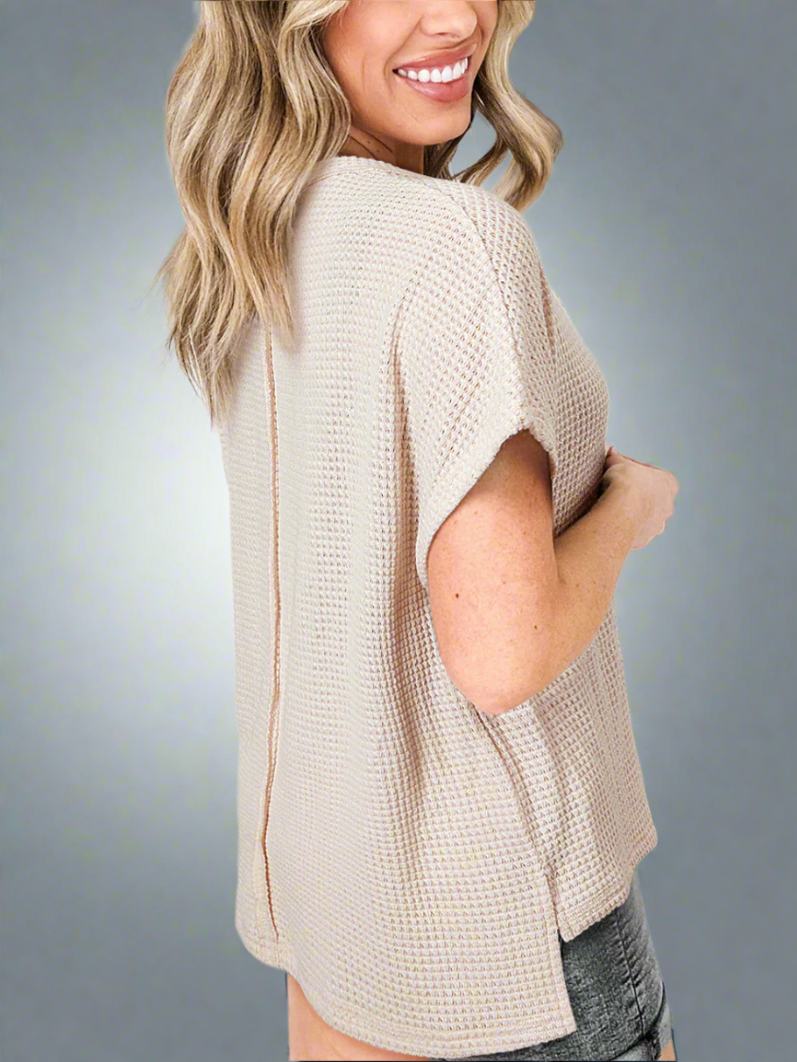 Solvivra Breezy Waffle Top