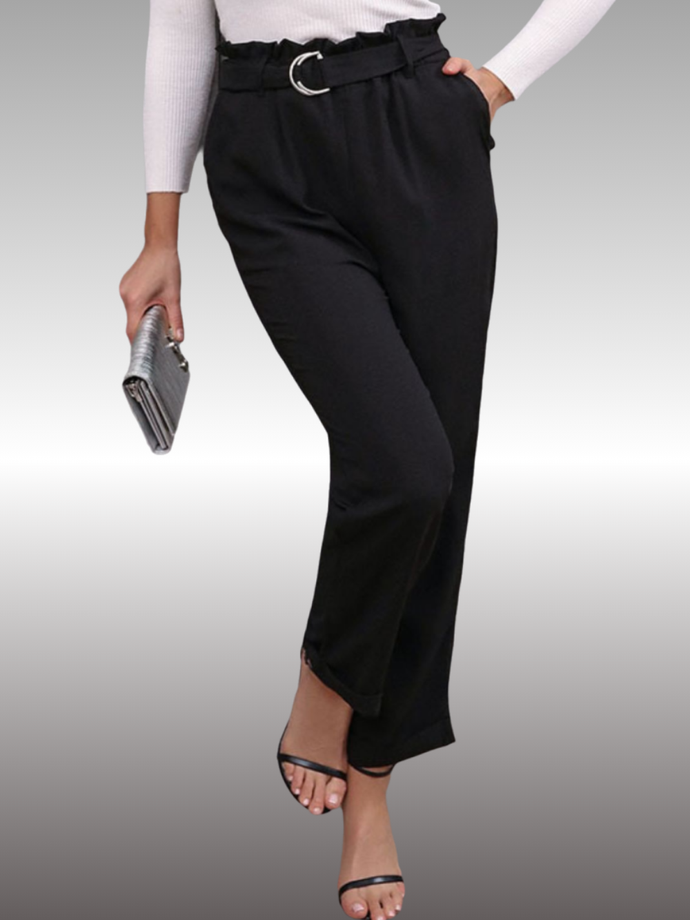 Solvivra Glam Gather Waist Pants