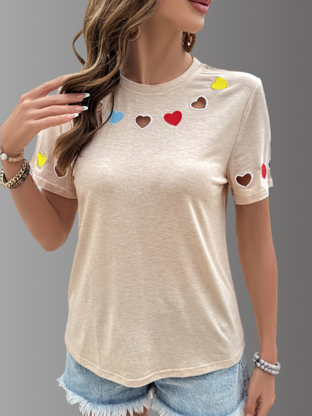Solvivra Paper Hearts T-Shirt