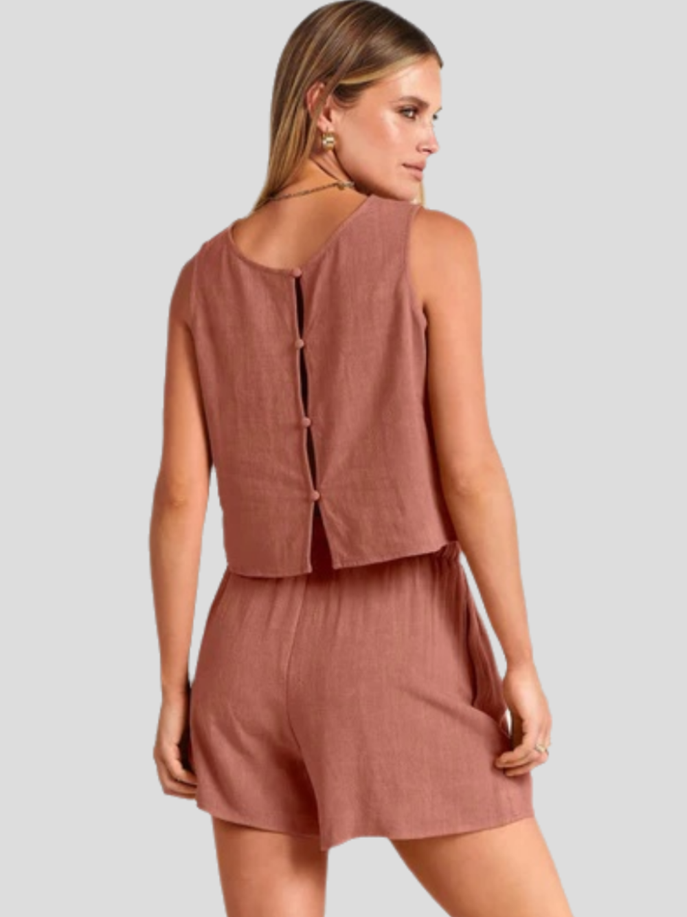 Solvivra Tropical Ease Drawstring Summer Set