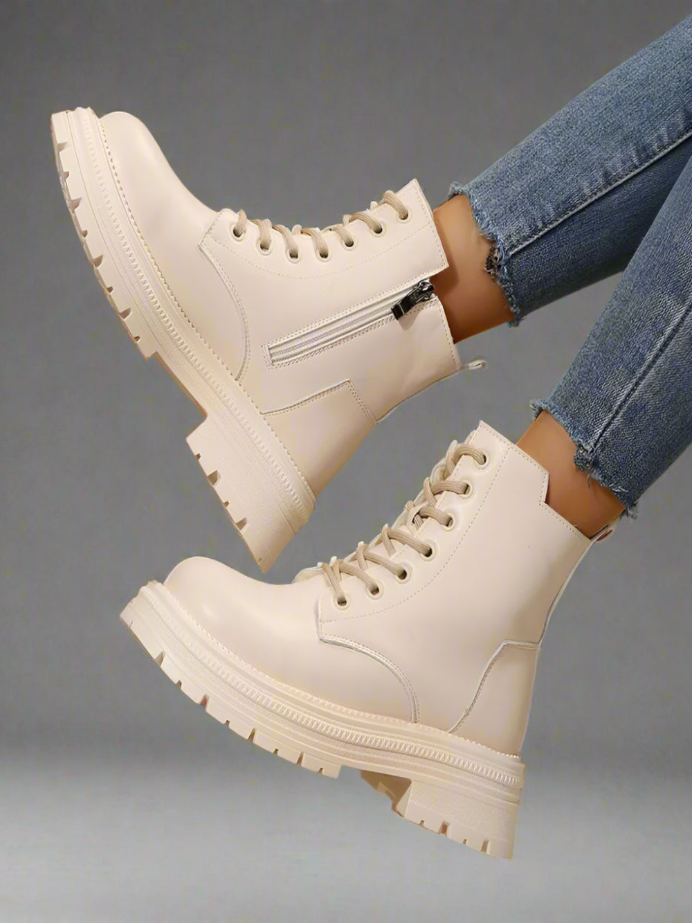 Solvivra Trooper Mode Platform Boots