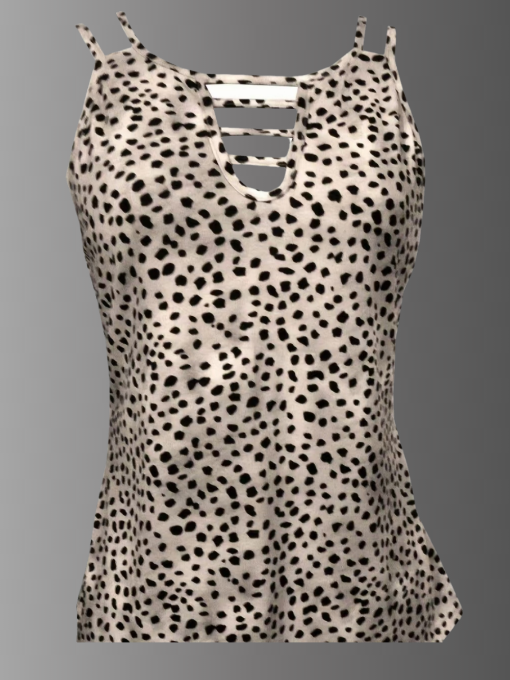 Solvivra Dot Darling Sleeveless Top