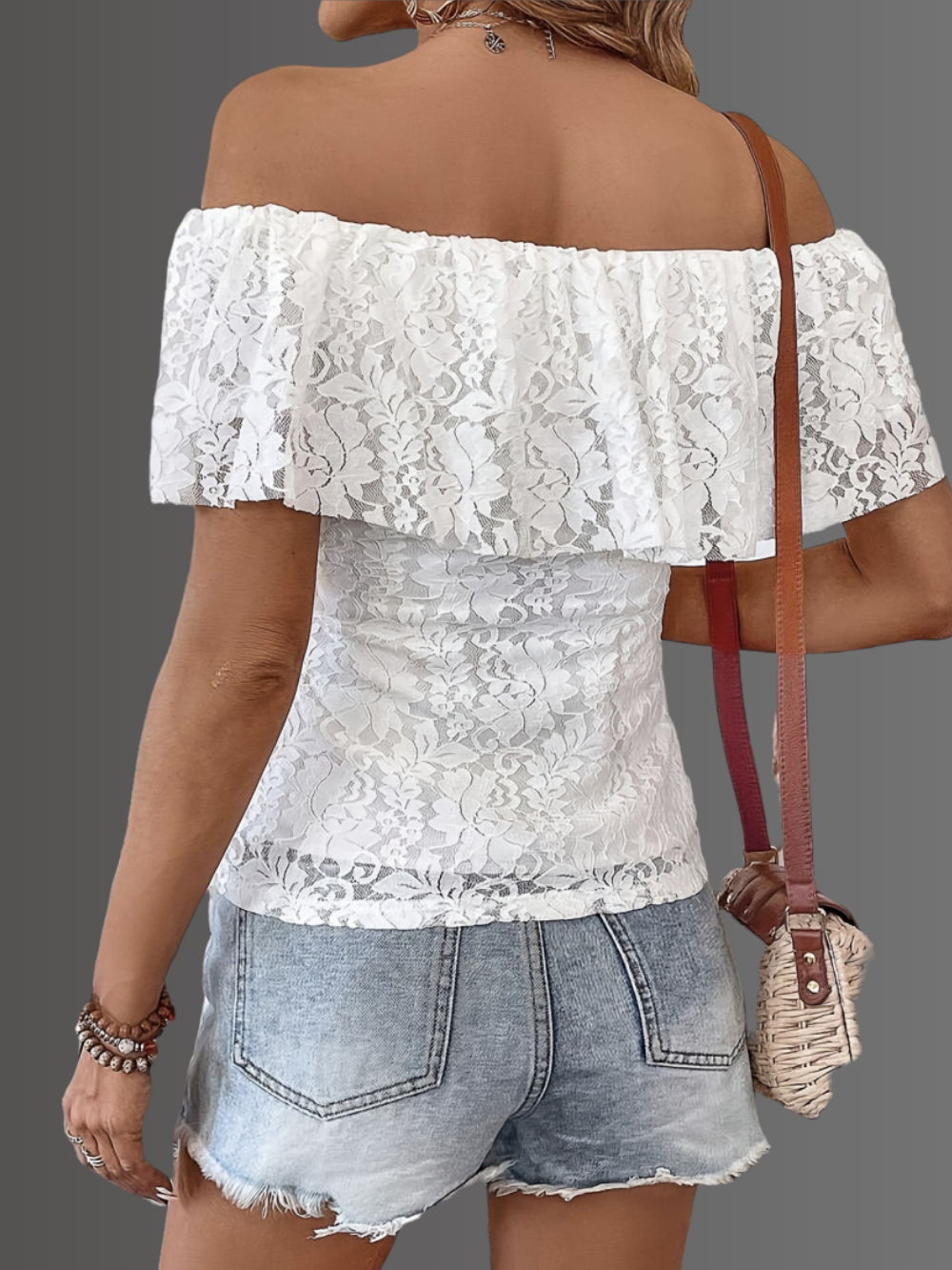 Solvivra Barely Belle Off Shoulder Top