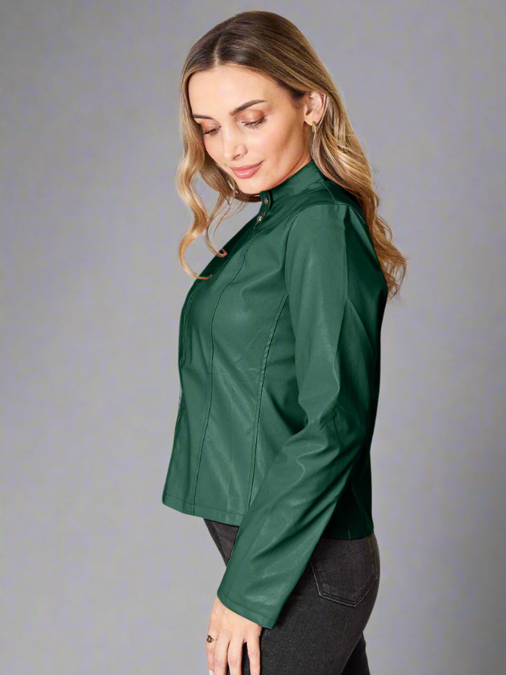 Solvivra Mockneck Rebel Zip Up Jacket