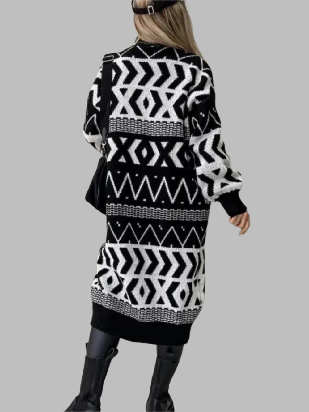 Solvivra Argyle Bliss Cardigan