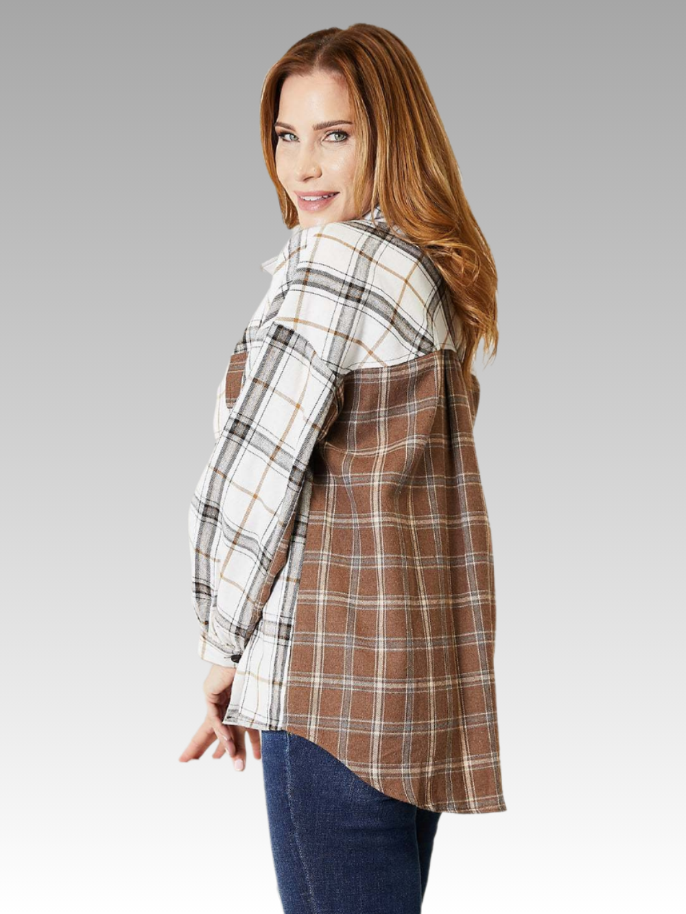 Solvivra Plaid Switch Jacket