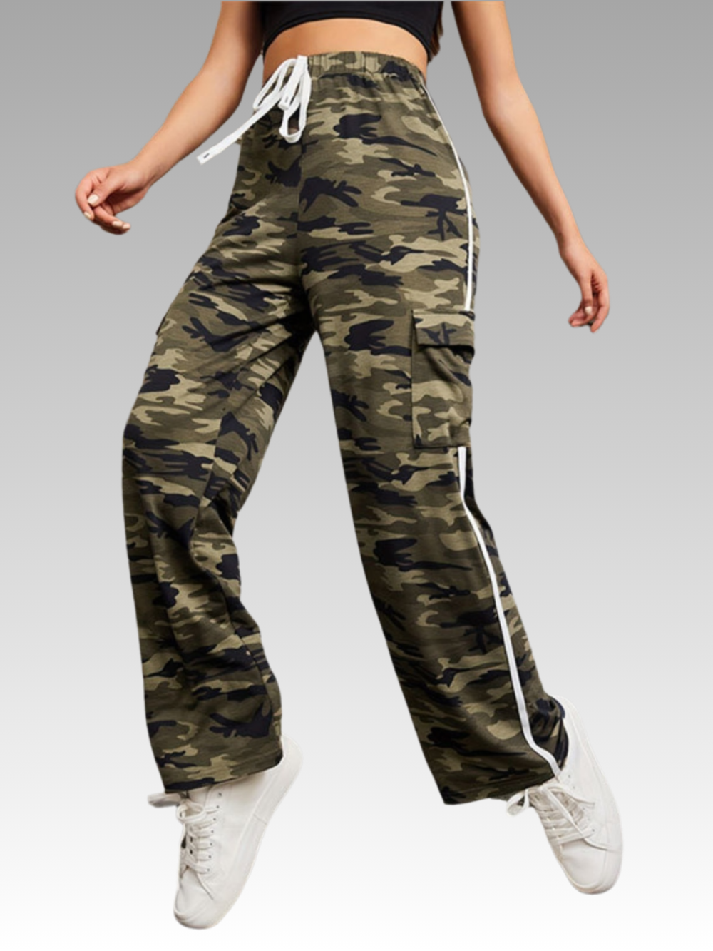 Solvivra Cargo Mode Camouflage Pants