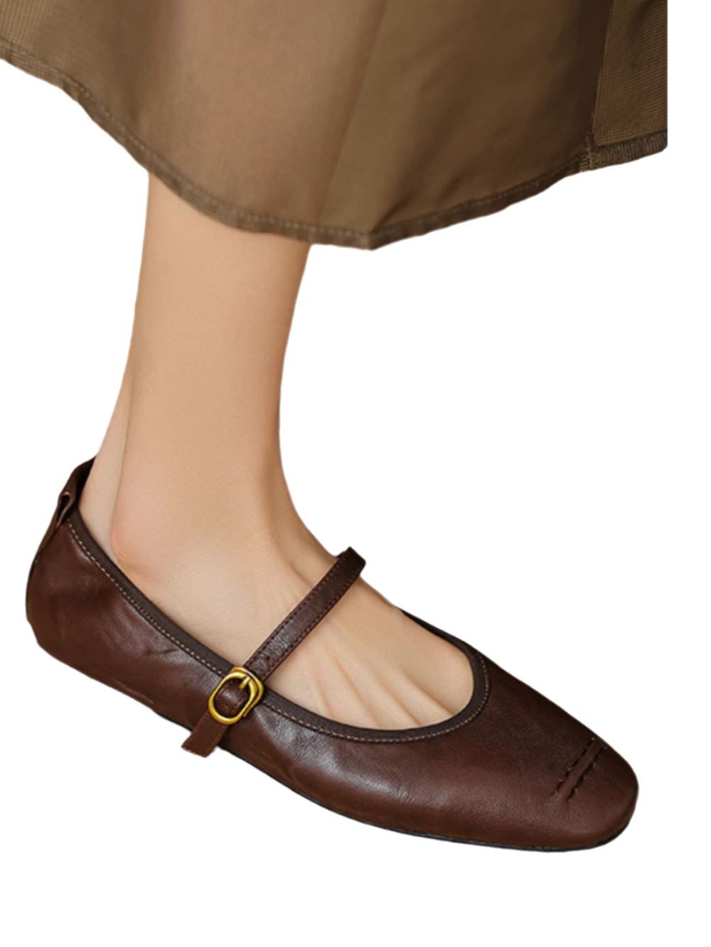 Solvivra Slip Into It Round Toe Flat Shoes