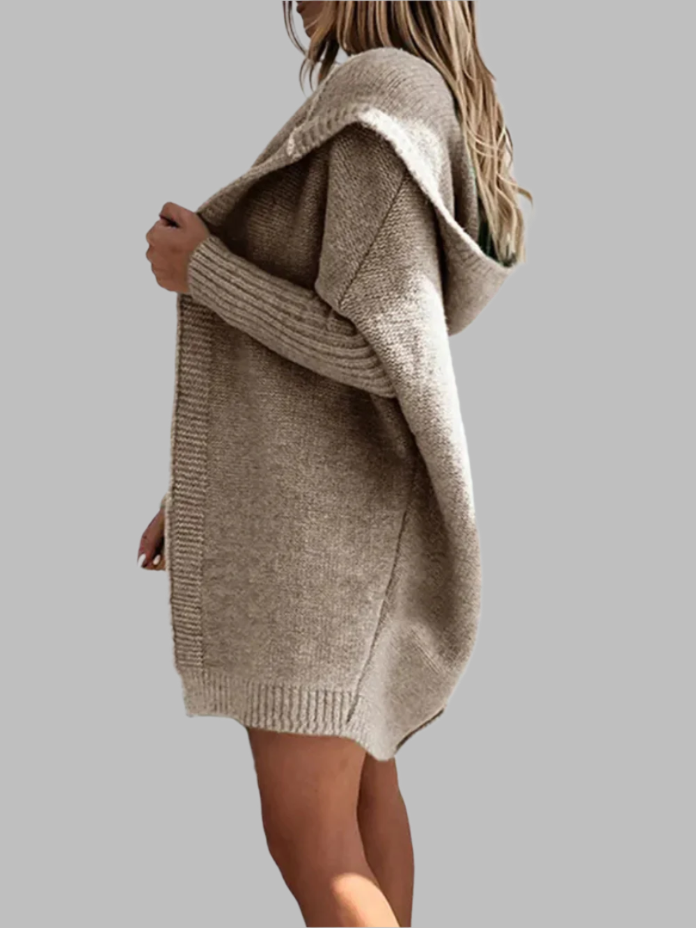 Solvivra Boldthread Hooded Cardigan
