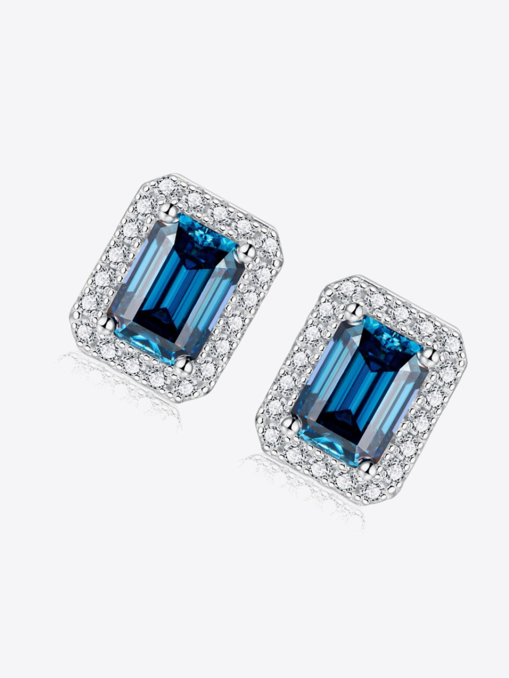 Solvivra Starlit Indigo Stud Earrings