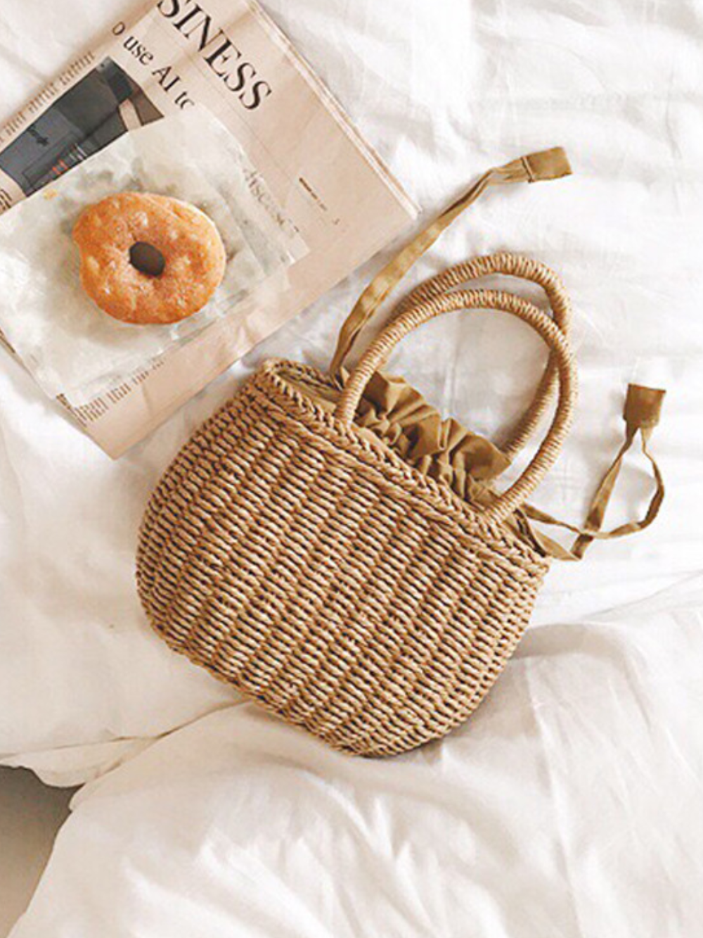 Solvivra Woven Whim Hand Bag