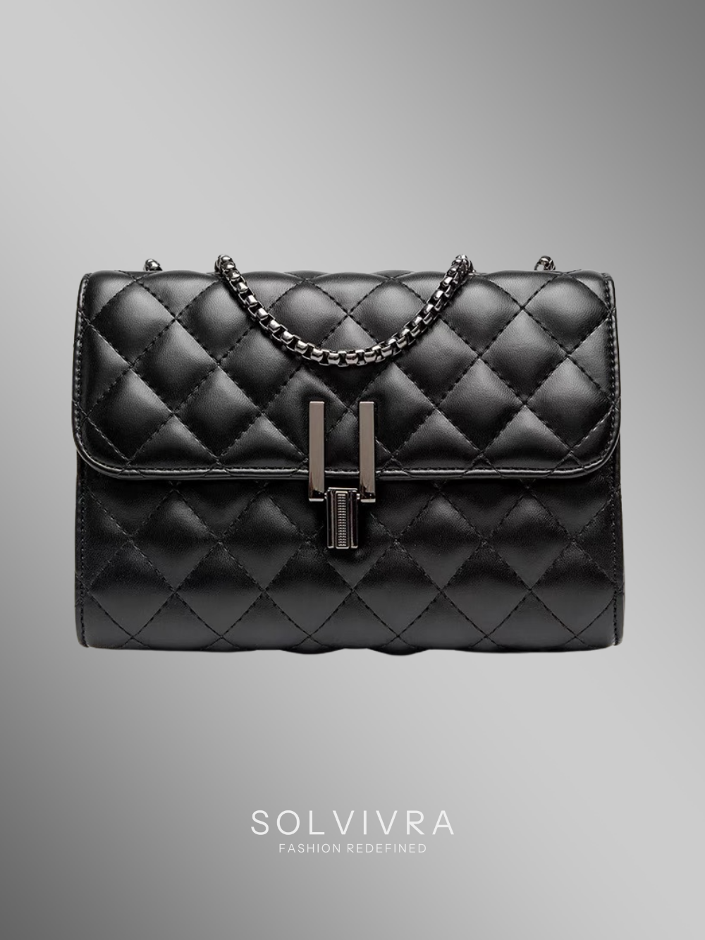 Solvivra ChainLuxe Diamond Messenger
