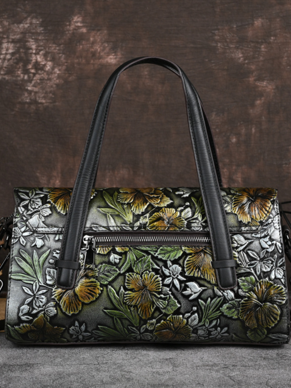 Solvivra Vintage Floral Shoulder Bag