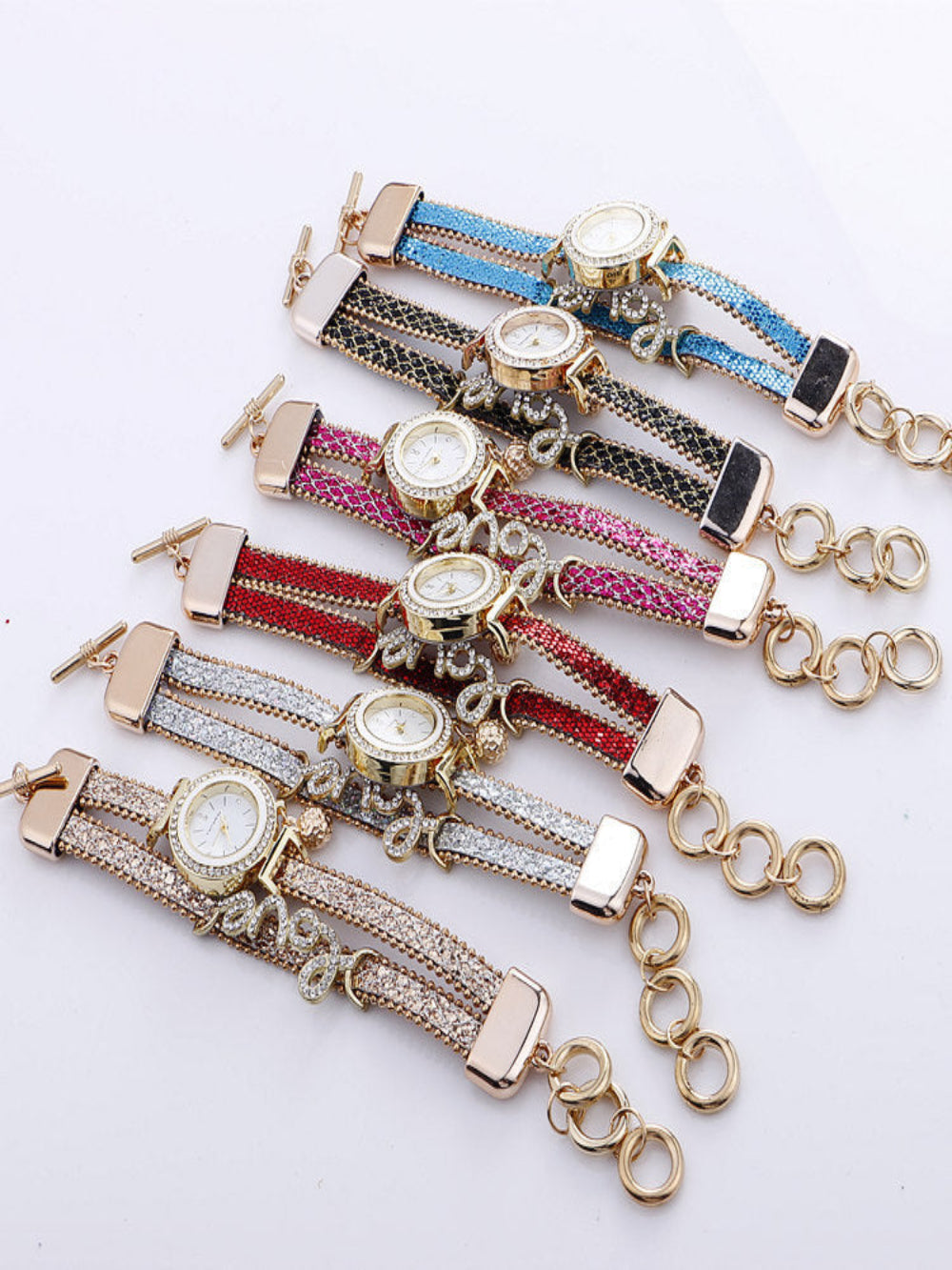 Solvivra Chained to Love Bracelet Watch