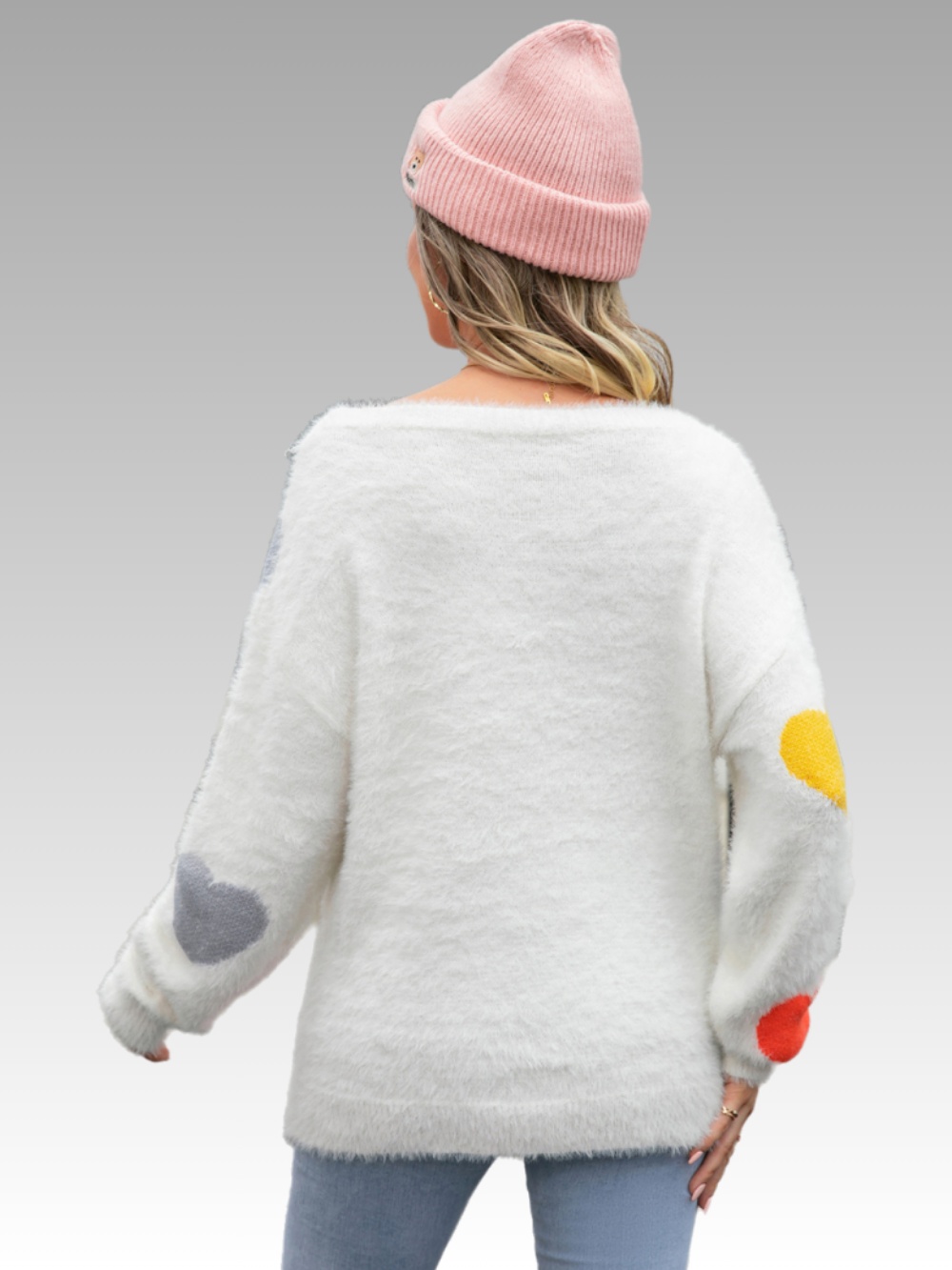 Solvivra Flutter Hearts Sweater