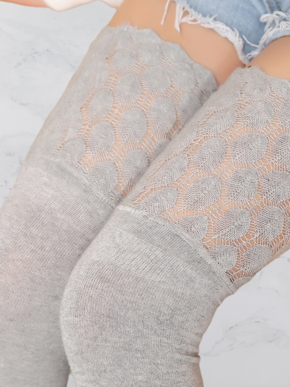 Solvivra Lace Envy Knee High Socks