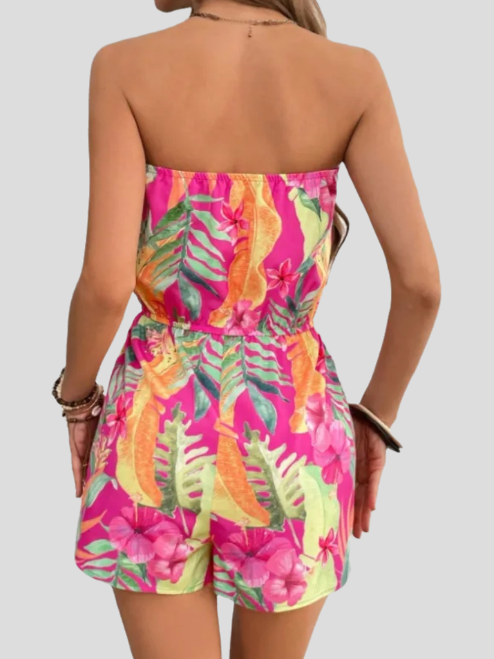Solvivra Blume Strapless Romper Shorts