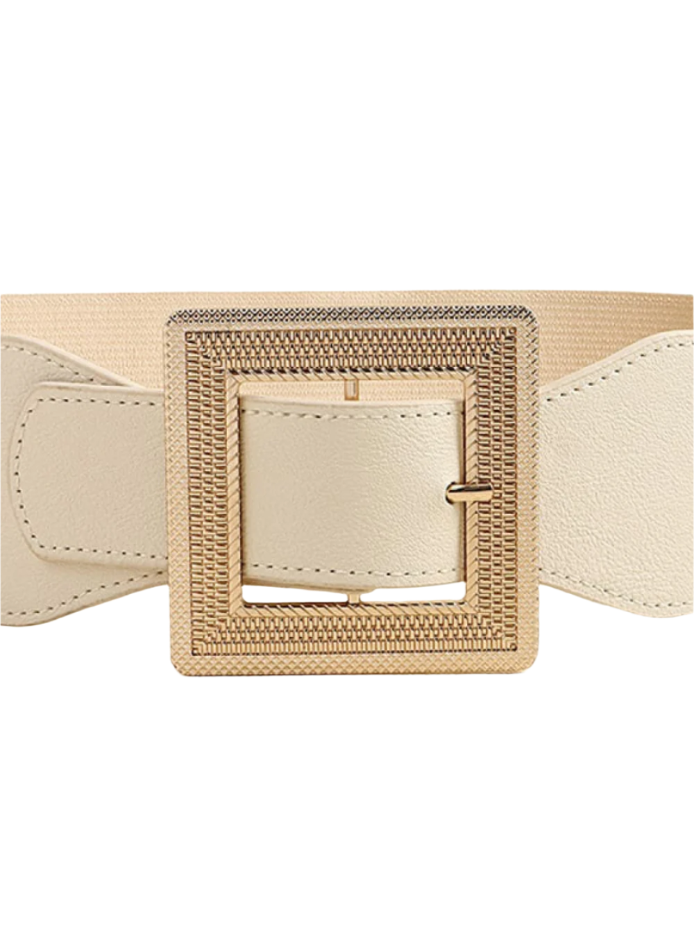 Solvivra Polished Frame PU Leather Belt