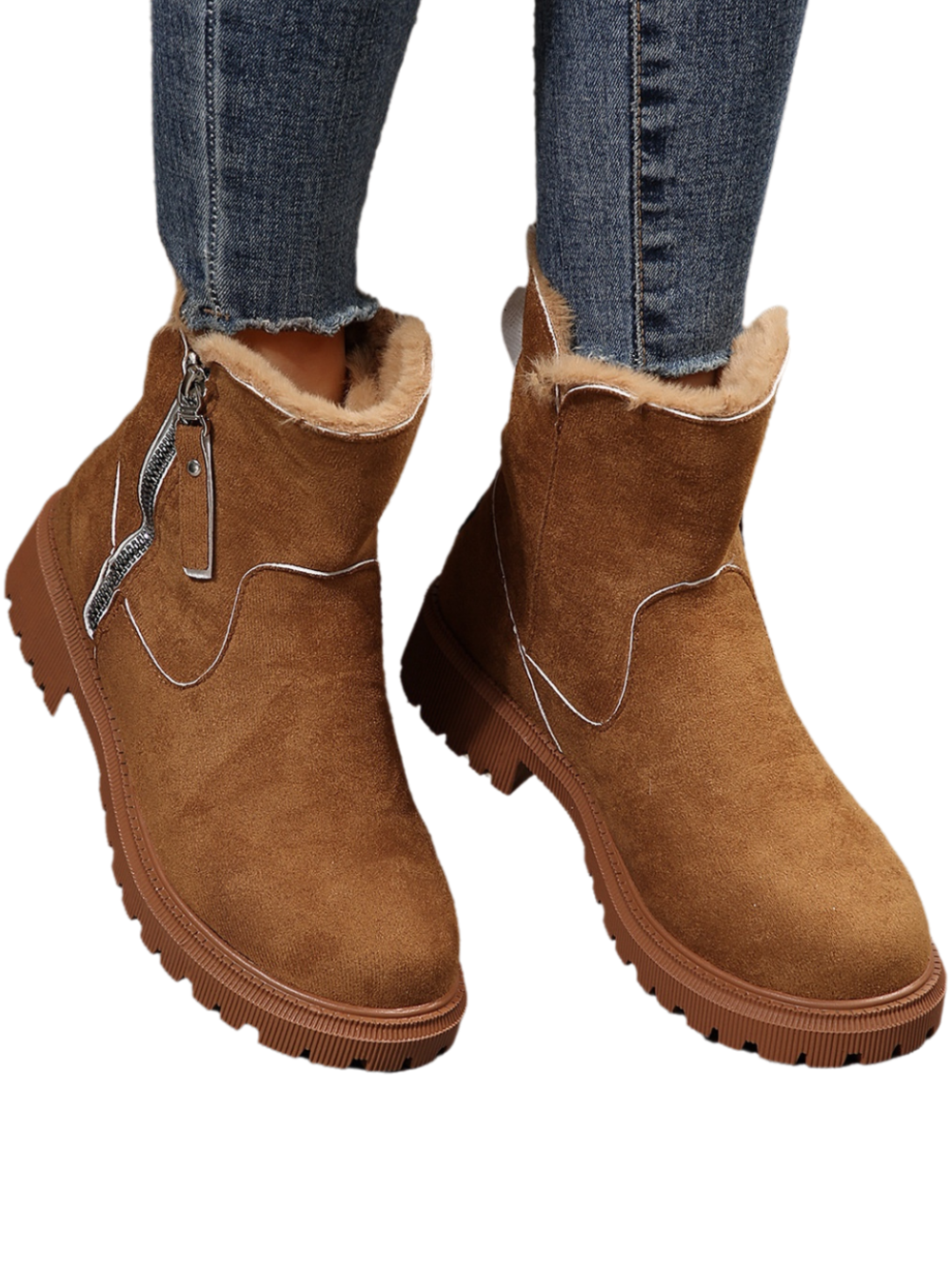 Solvivra Suede Snug Luxe Boots