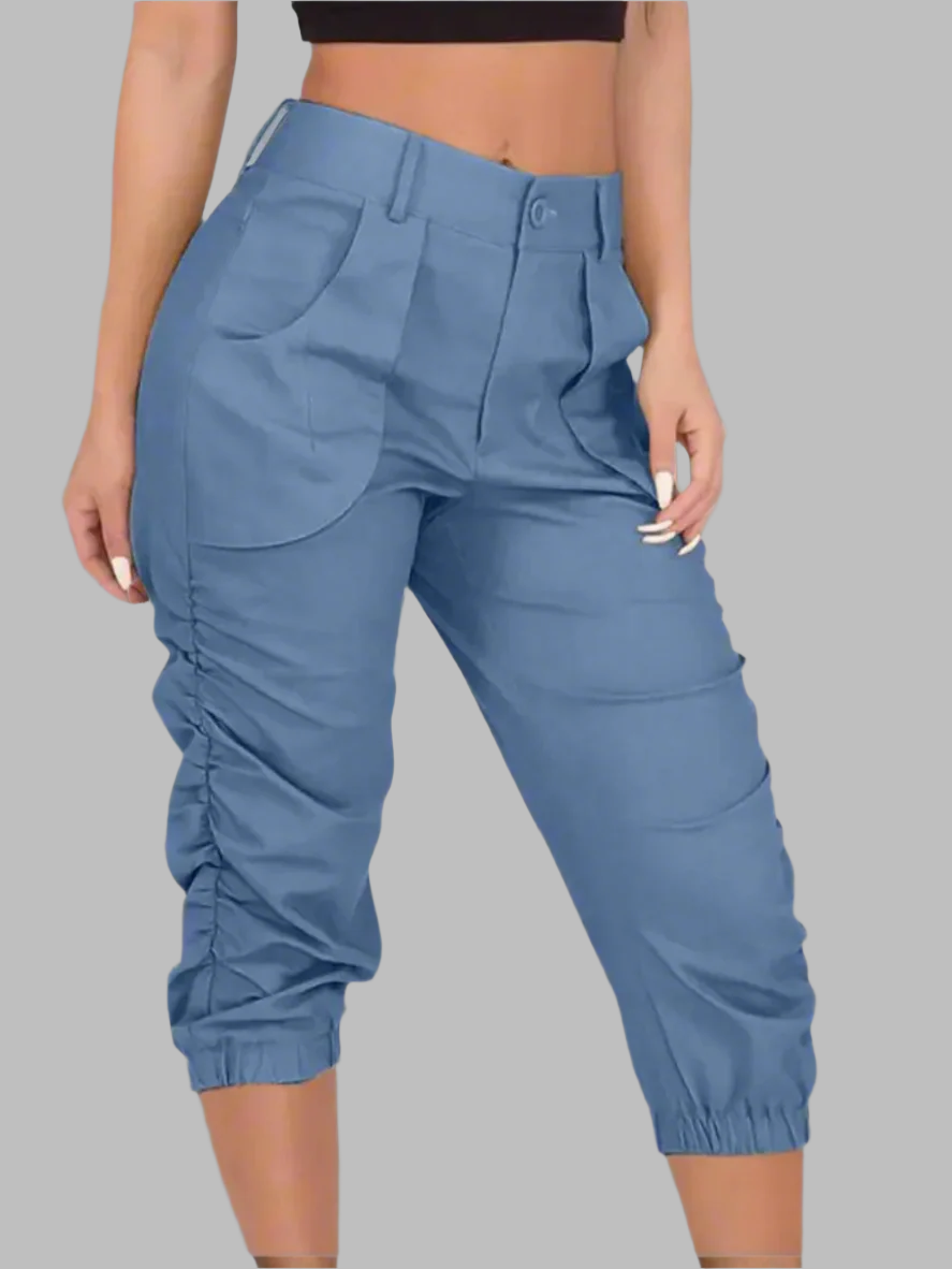 Solvivra LushFlow Cropped Pants