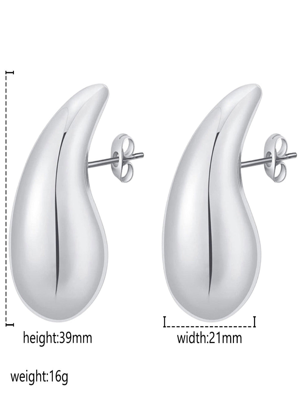 Solvivra Ionique Droplet Earrings