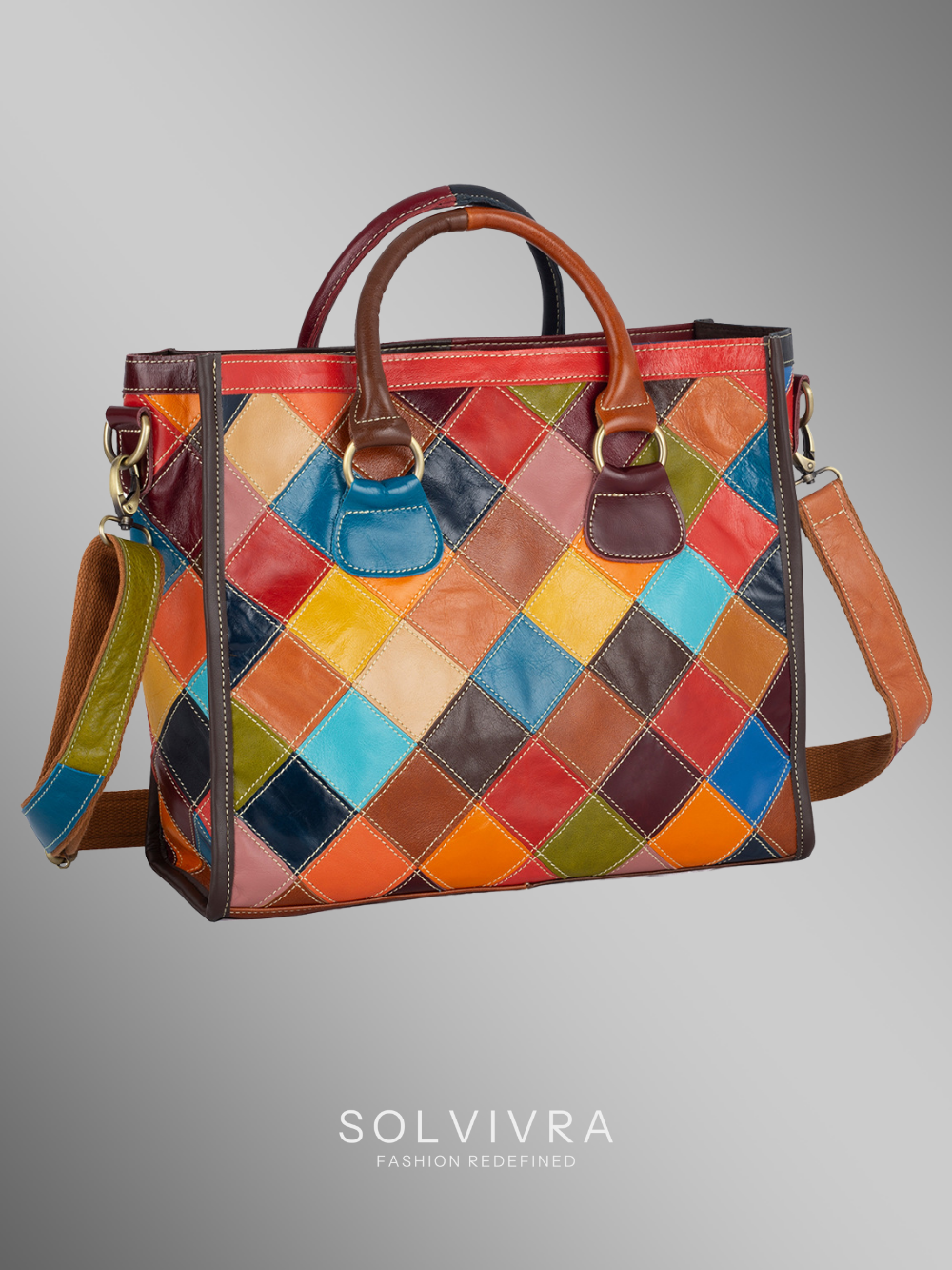 Solvivra Color Patch Tote