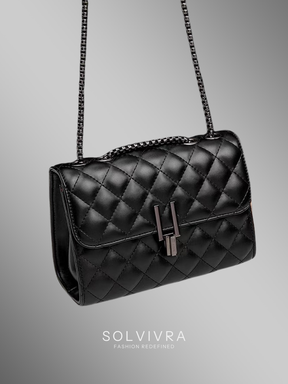 Solvivra ChainLuxe Diamond Messenger