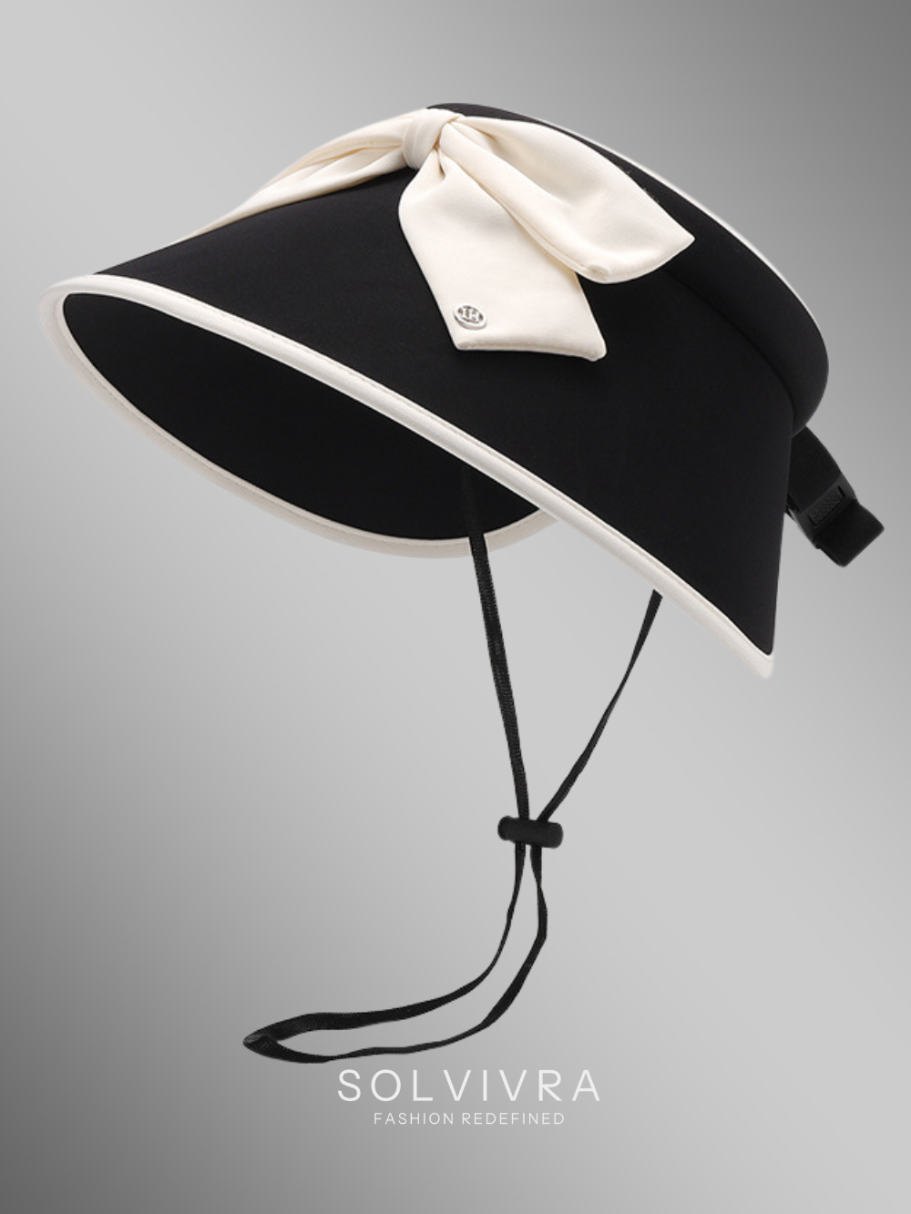 Solvivra Bow Ice Silk Sun Hat